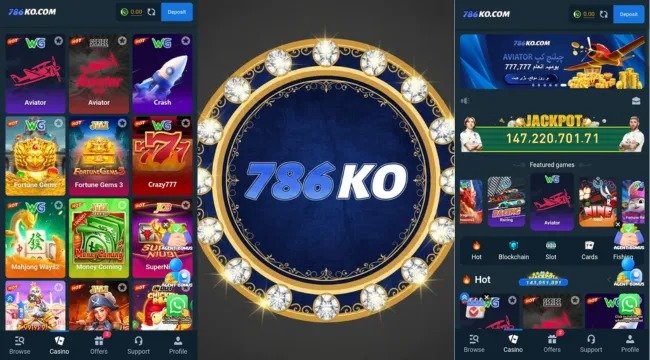 786 KO Game Download Free Logo